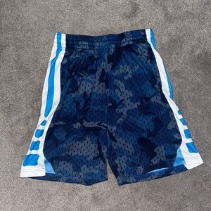 BOYS LARGE NIKE ELITE SHORTS, BLUE, GOOD CONDITION, DUAL POCKETS, JAWSTRING